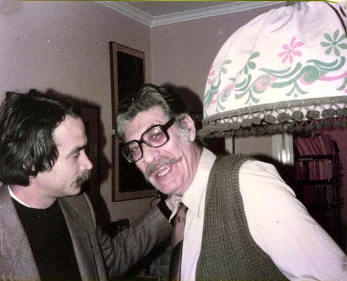 Στην Πεύκη λίγο πριν το γύρισμα του Παρασκηνίου