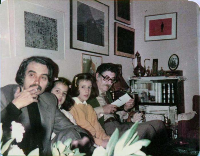 Μανόλης Αναγνωστάκης, Λάκης Παπαστάθης, Μεταξένια και Αννούλα Ζεβελάκη